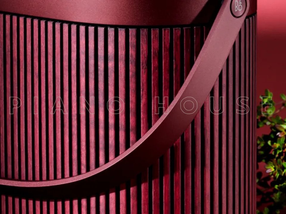 Loa B&O Beosound A5 Cranberry Red - Ảnh thực tế 3